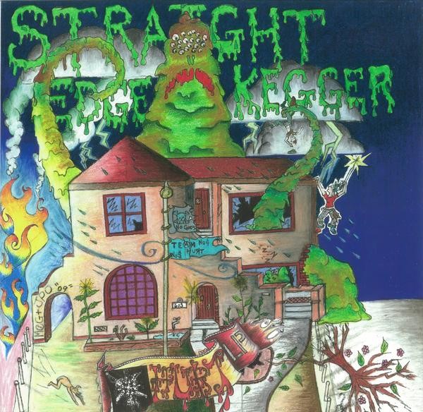 STRAIGHT EDGE KEGGER- "HURT" LP Rotten To The Core Records