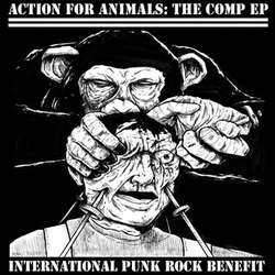 Action For Animals: The Comp EP 7" (Download+Button+Sticker) - Rotten to the Core