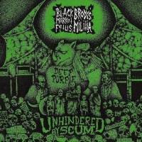 BRODY'S MILITIA / BLACK MARKET FETUS "Unhindered By Scum" Split 7" EP - Give Praise Records