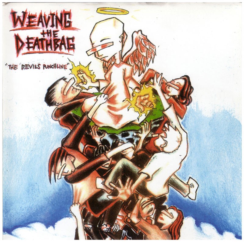 Weaving the Deathbag - The Devil's punchline - 6 song 7" - Kangaroo Records