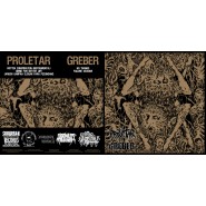 Proletar /Greber - Split 7" - Suburban White Trash Records/Selfish Satan Recordings