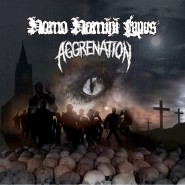 Aggrenation / Homo Homini Lupus Split 12" LP - Black Trash Records